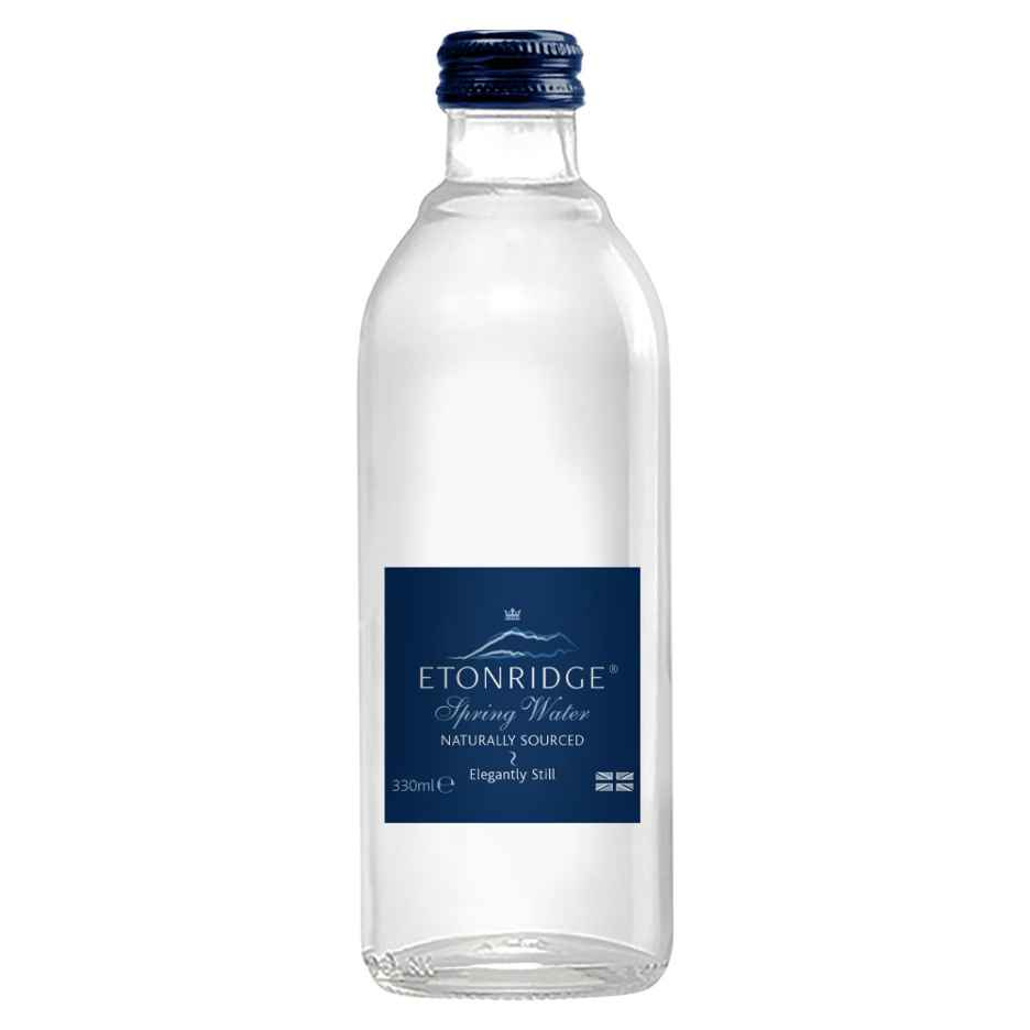Etonridge Elegantly Still Spring Water 24x 330ml Glass Bottles