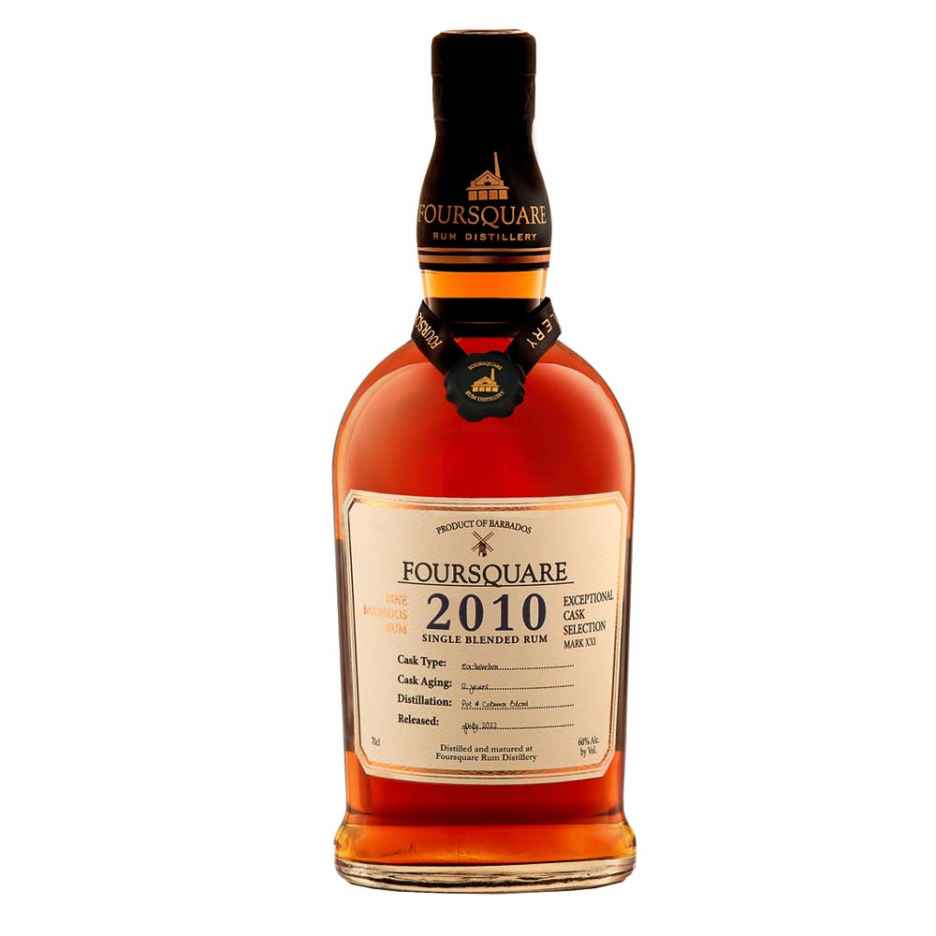 Foursquare Exceptional Cask Series 2010 Rum 70cl