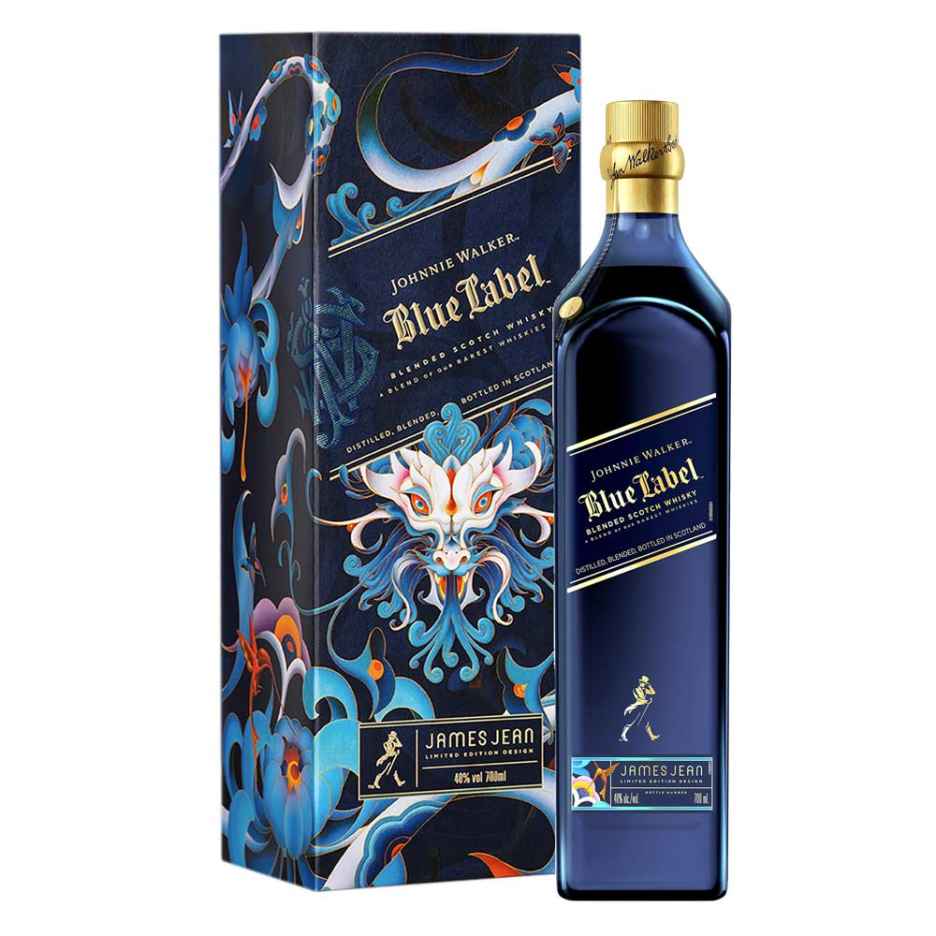 Johnnie Walker Blue Label Whisky 70cl Year Of The Dragon