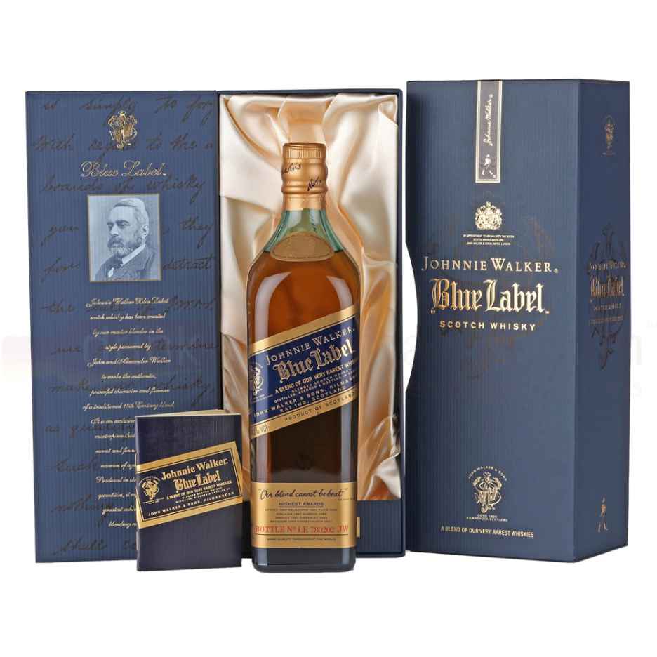 Johnnie Walker - Blue Label - Blended Scotch Whisky - 1 Ltr