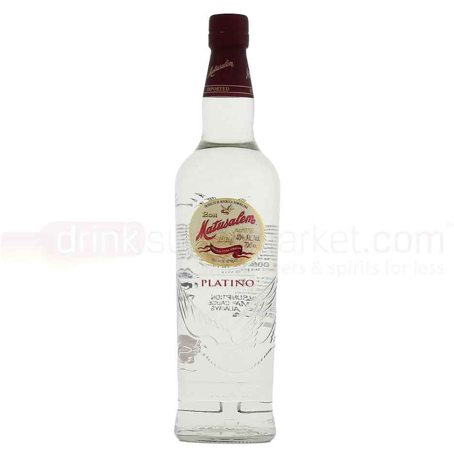 Matusalem - Platino White - Cuban Rum - 70cl - 40% ABV (RUM)