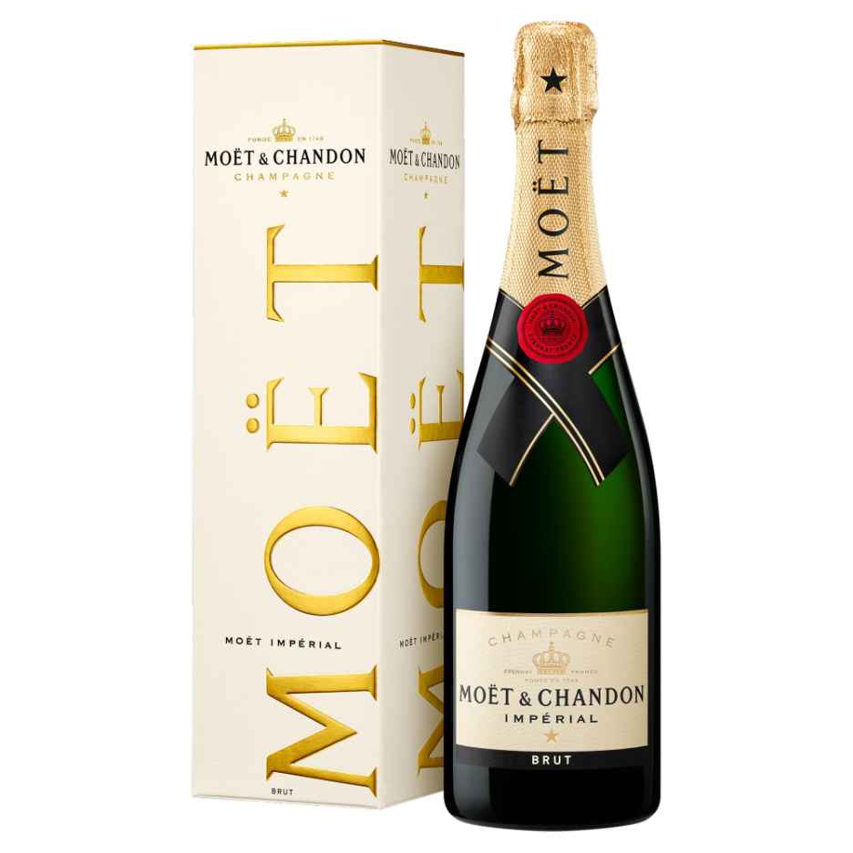 Moet & Chandon Imperial Brut Champagne 75cl Gift Boxed