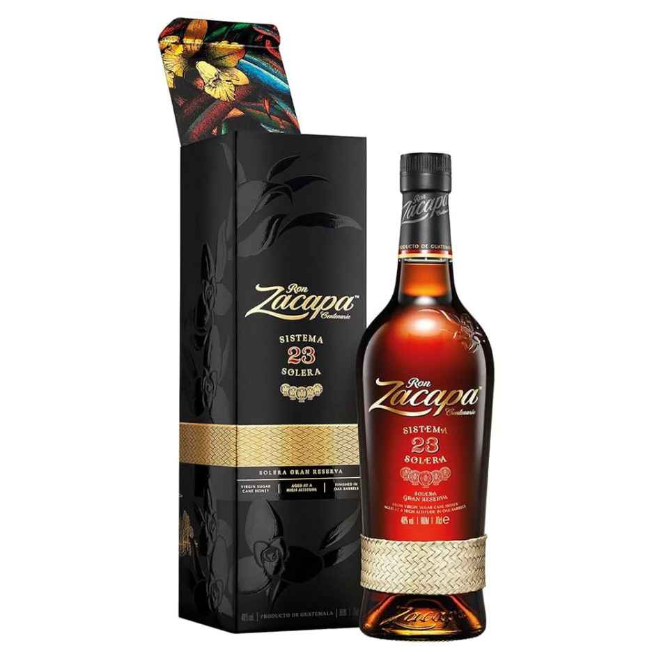 Ron Zacapa Centenario Sistema Solera 23 Year Rum 70cl