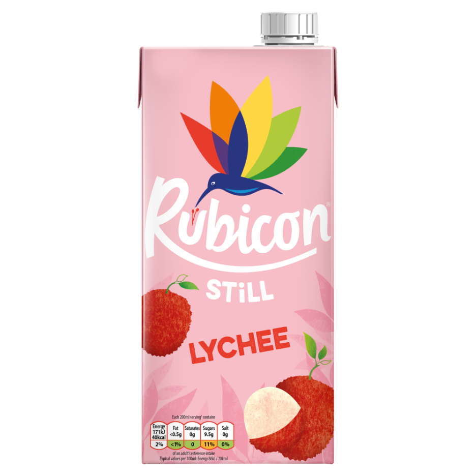 Rubicon Lychee Juice Drink 12x 1Ltr
