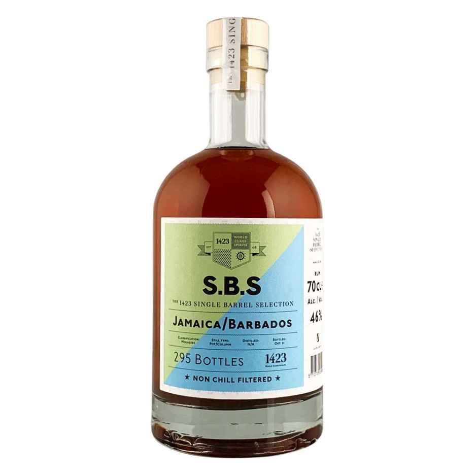 SBS Jamaica & Barbados Cask Rum 70cl