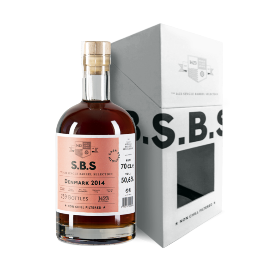 Single Barrel Selection 2014 Cask Strength Denmark Rum 70cl With Box