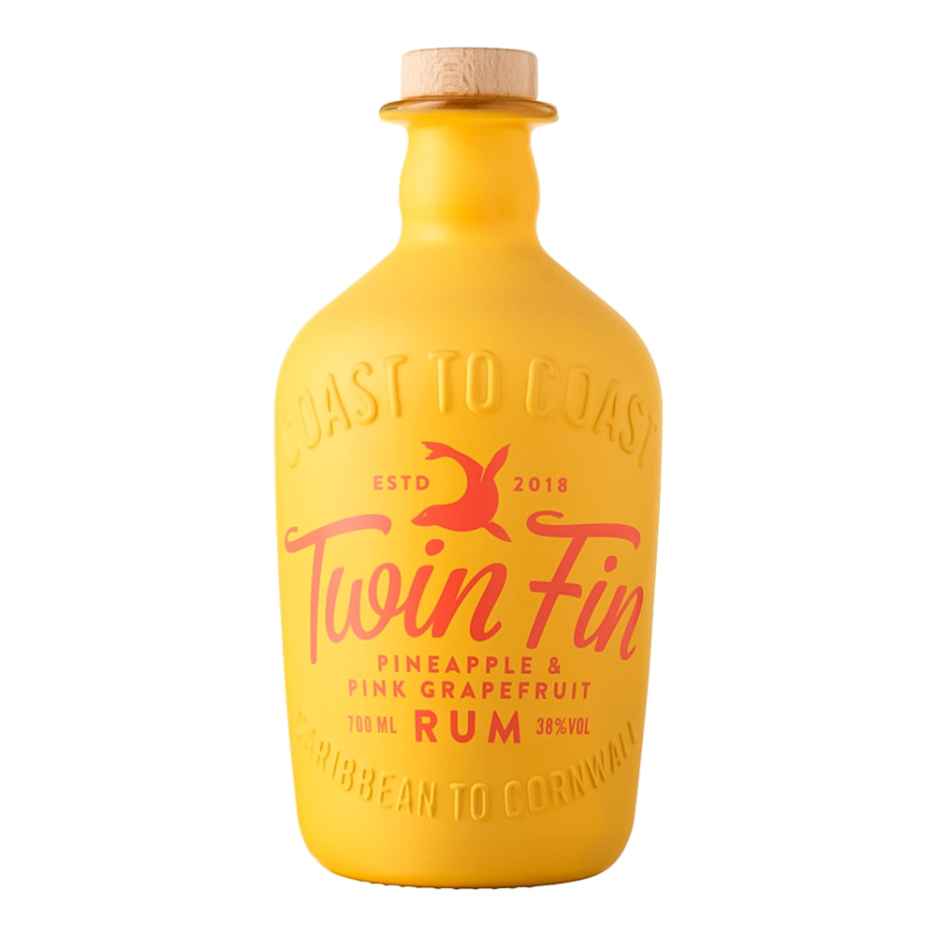 Twin Fin Pineapple & Pink Grapefruit Rum 70cl