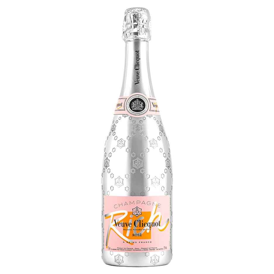 Veuve Clicquot Ponsardin Rich Rose Champagne 75cl