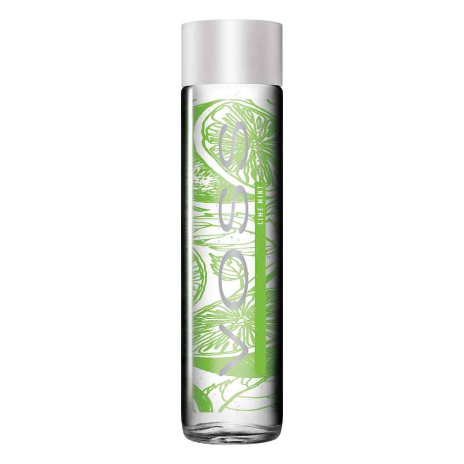 Voss Lime & Mint Sparkling Water 12x 375ml