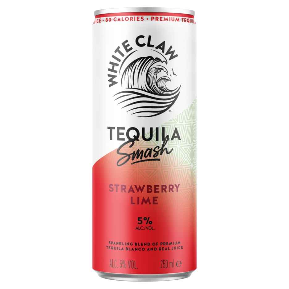 White Claw Strawberry & Lime Tequila Smash 250ml