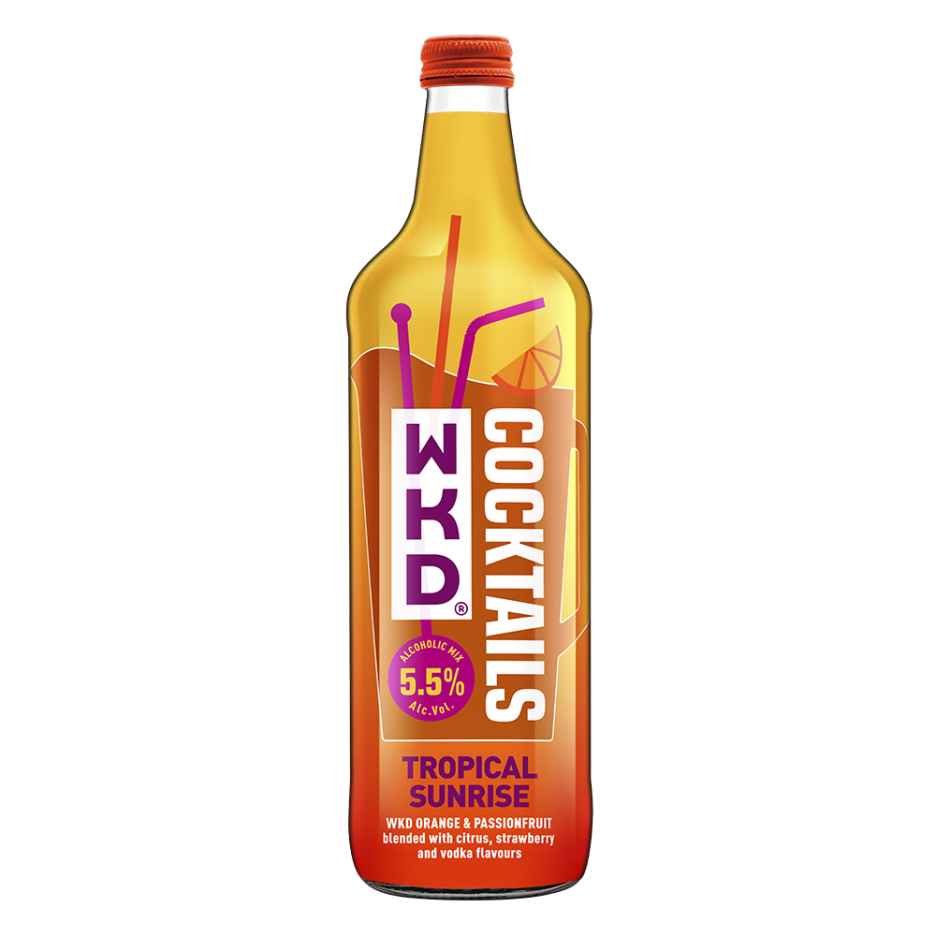 WKD Cocktails Tropical Sunrise 70cl