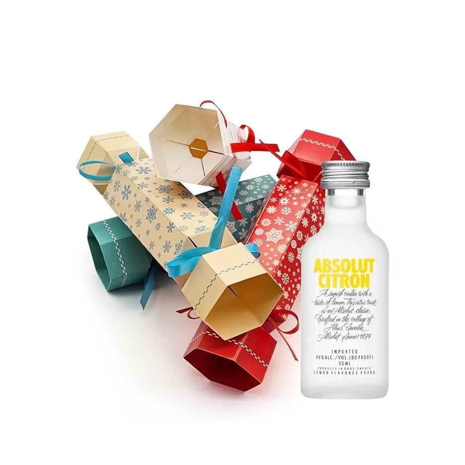 Snowflake Cracker with Vodka of Your Choice