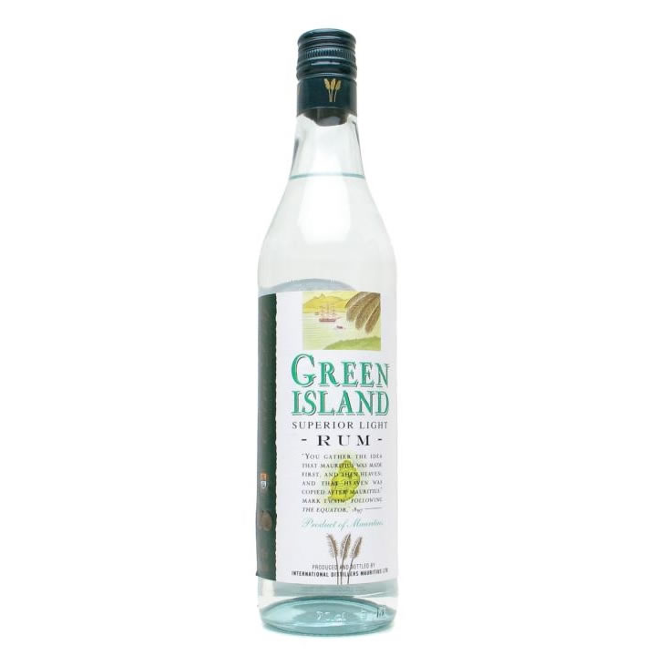 Light Rhum Green Island Superior Light Rum 70cl | Julian Stone - Personal Training