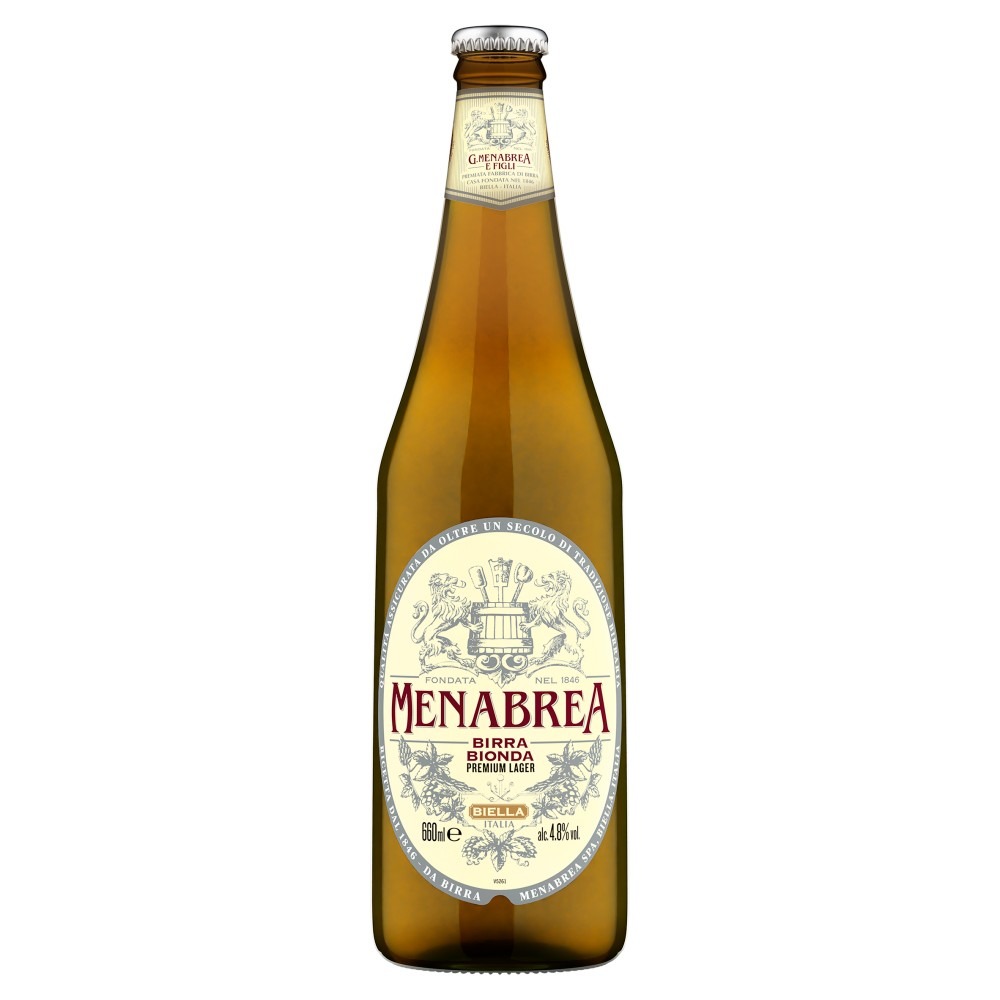Menabrea Bionda Pale Lager 12x 660ml
