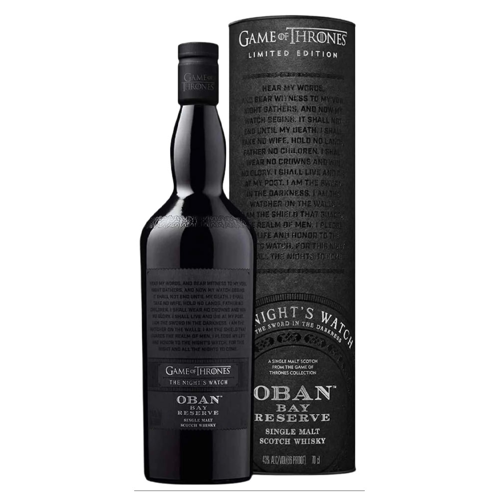 The Game of Thrones Oban Bay Reserve Whisky 70cl