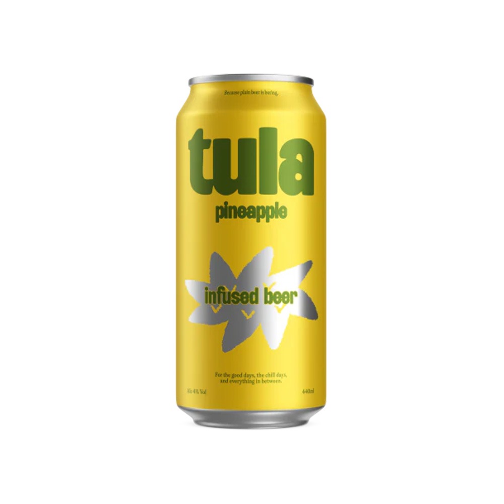 Tula Pineapple Infused Beer 12x 440ml Cans